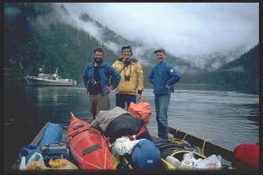 (Floating dock, SE Alaska)